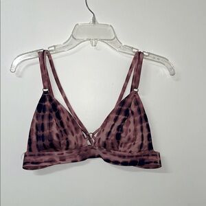 Purple Tie Dye Festival/Concert Wear Bralette